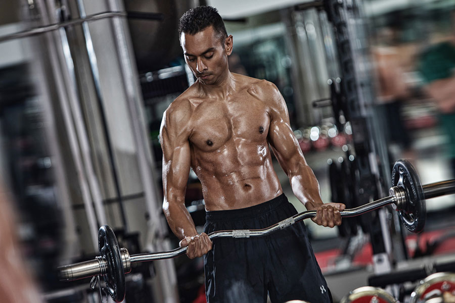 Darren-in-the-gym-barbell | Ultimate Performance | Ultimate Performance