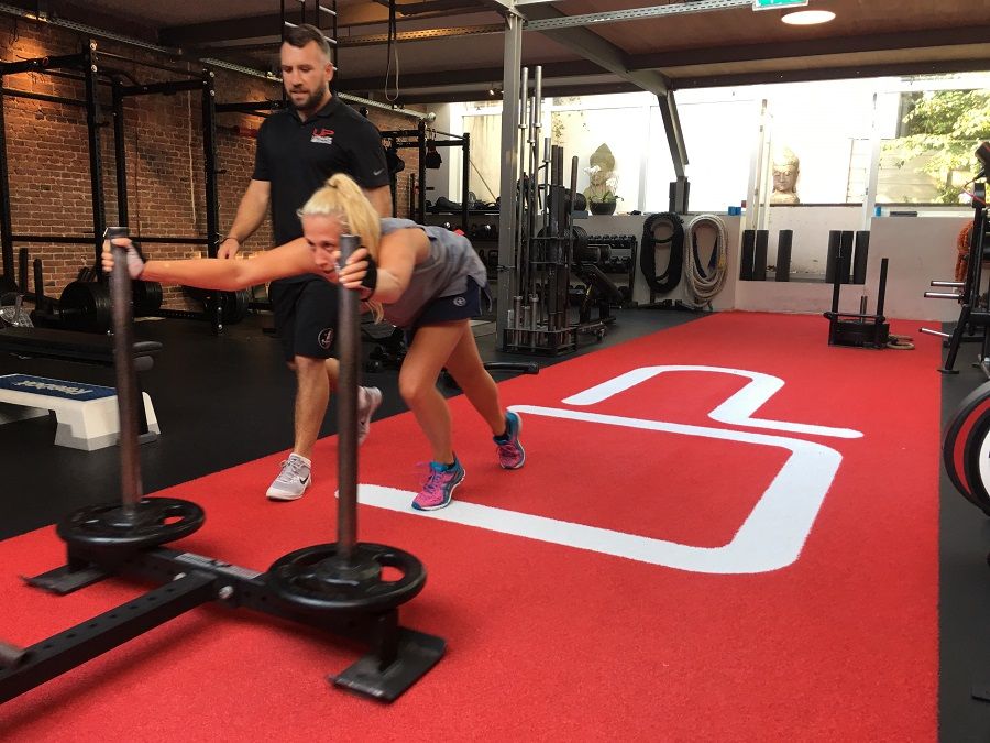 Estelle-in-the-gym-prowler-900-web | Ultimate Performance