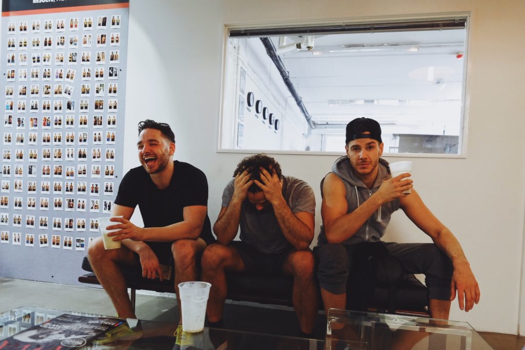 ryan adam and scott thomas at UP