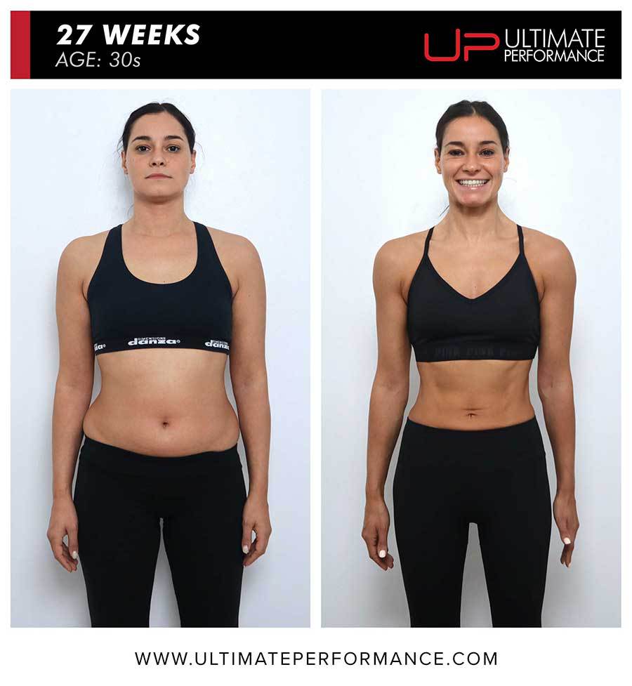 Valentina Transformation Ultimate Performance Dubai Front | Ultimate Performance | Ultimate Performance